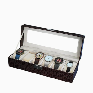 oferta caja relojes cuero