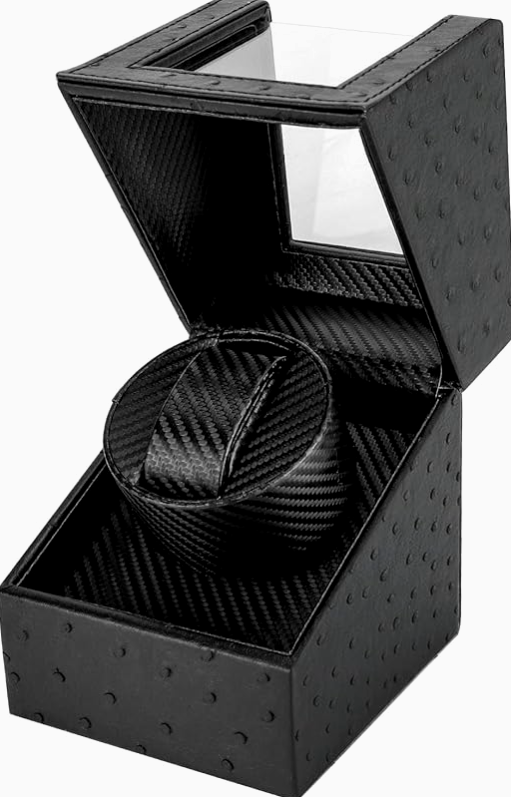 oferta-caja-relojes-piel-avestruz-negra-2 oferta caja relojes piel avestruz negra