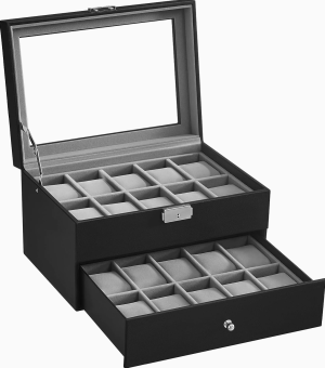 oferta especial caja relojes doble luno