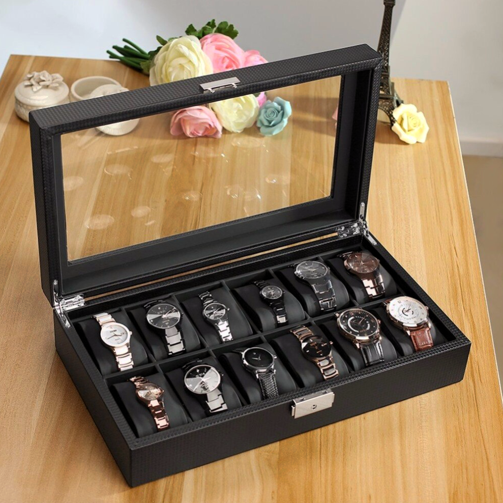 oferta-especial-caja-relojes-negro-10 oferta especial caja relojes negro