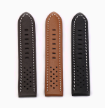 oferta pulsera reloj cuero negro vintage