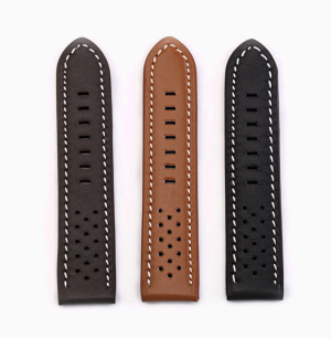oferta pulsera reloj cuero negro vintage