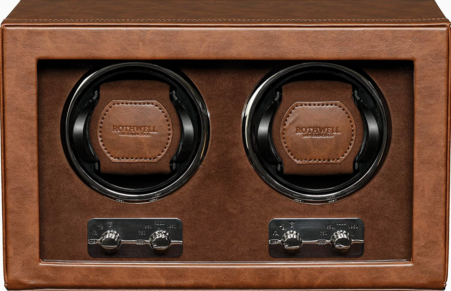 premium-caja-relojes-automaticos-rothwell-doble-marron-2 premium caja relojes automaticos rothwell doble marron