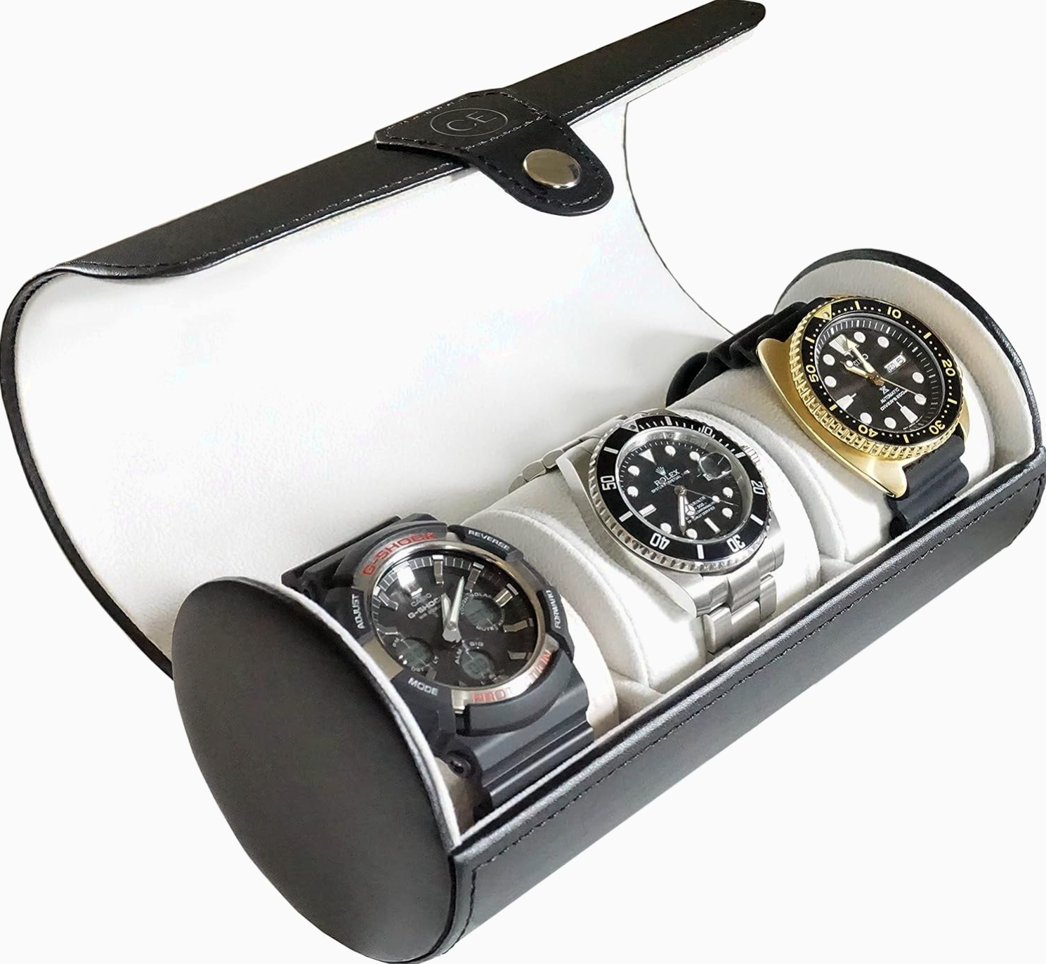 premium-caja-relojes-portatil-marron-2 premium caja relojes portatil marron