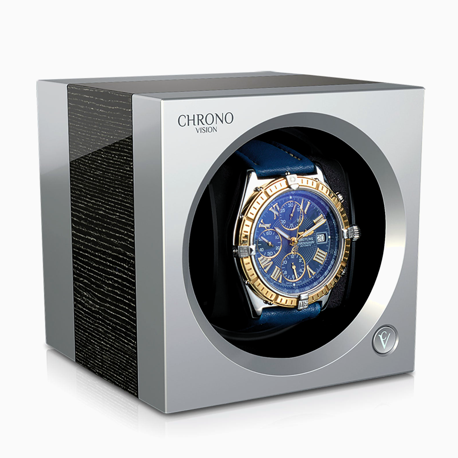 premium-cargador-reloj-automatico-chronovision-one-cromo-mate-plata-brillante-2 premium cargador reloj automatico chronovision one cromo mate plata brillante