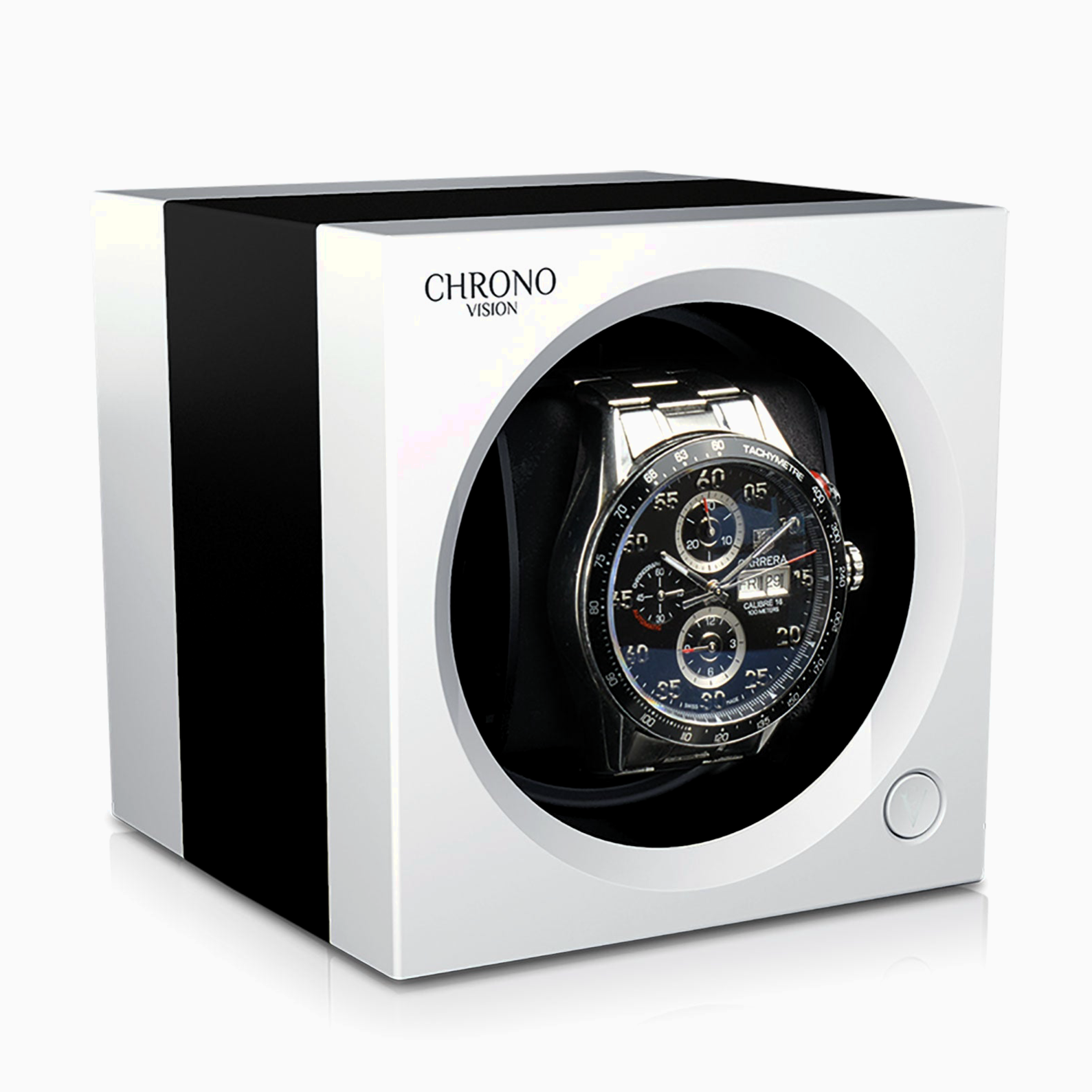 premium-remontador-reloj-automatico-chronovision-one-blanco-mate-negro-anodizado-1 premium remontador reloj automatico chronovision one blanco mate negro anodizado