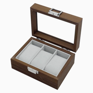 ultimo caja almacenamiento reloj hombre madera