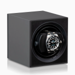ultimo modelo caja relojes automaticos watchwinder compacto aluminio dunkelgrau