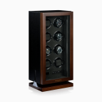 ultimo modelo enrollador automatico relojes triton cuero negro