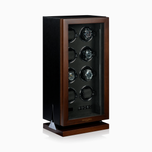 ultimo modelo enrollador automatico relojes triton cuero negro